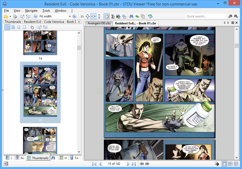 screen capture of STDU Viewer